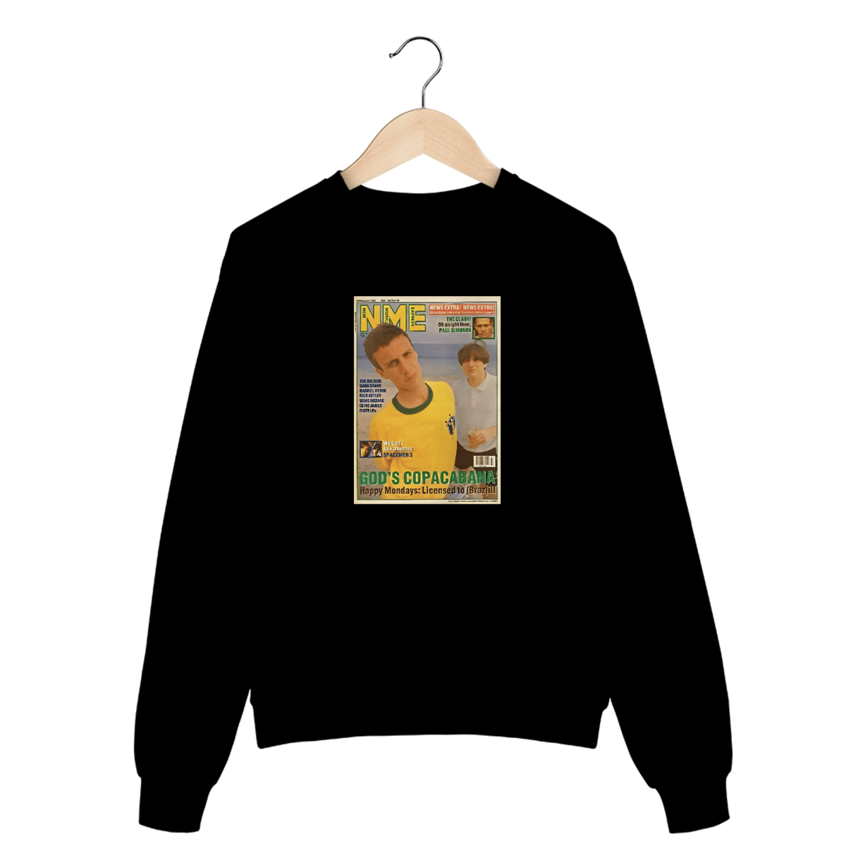 Nome do produto: Happy Mondays - NME God\'s Copacabana - Moletom