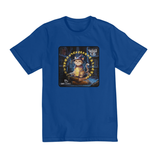 Camiseta Quality Infantil (2-8) WIZARD CAT