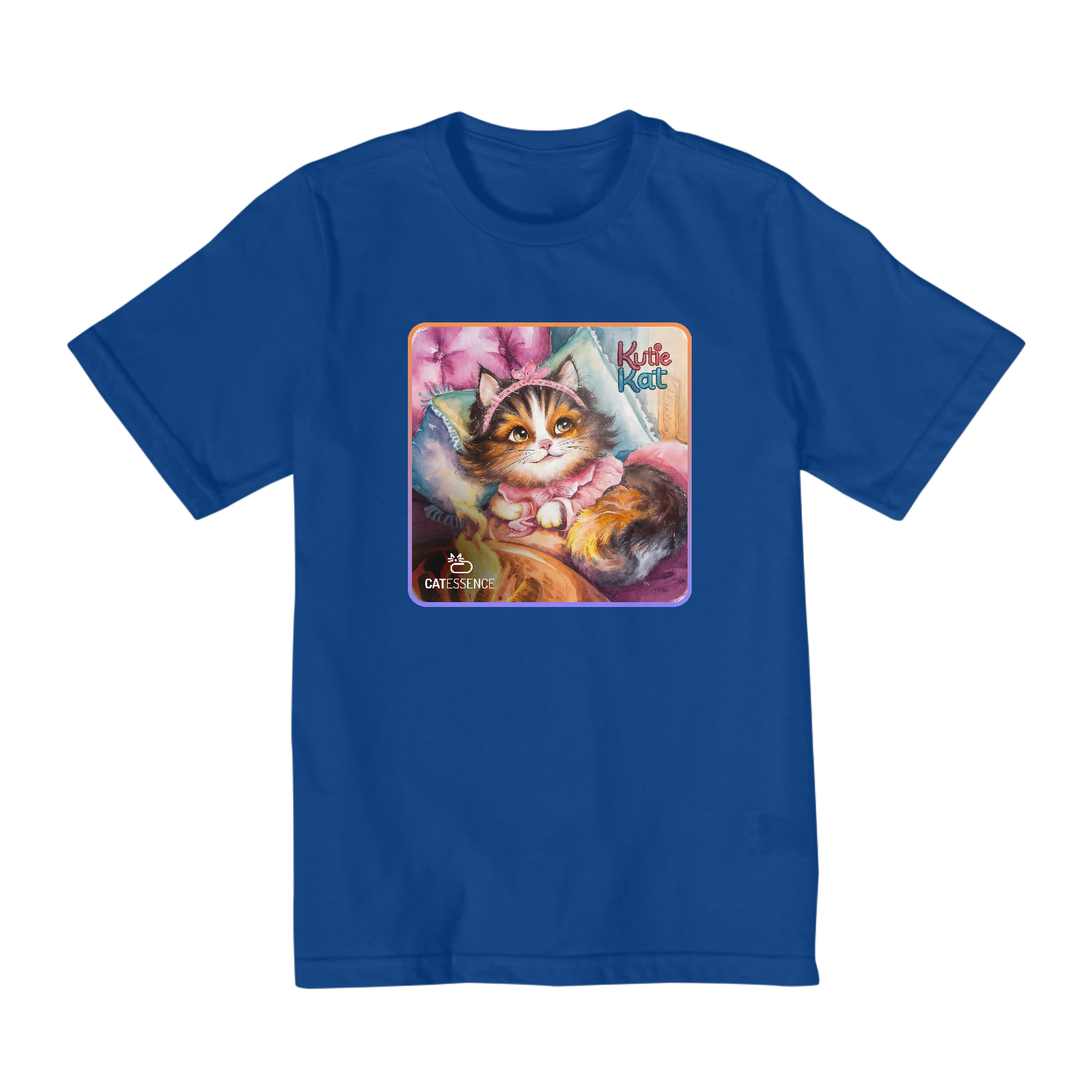 Camiseta Quality Infantil (2-8) KUTIE KAT