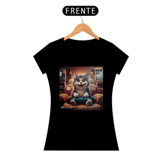 Camiseta Quality Baby Long GAMER CAT