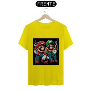 Nome do produto T-Shirt Mario e Luigi Smoker