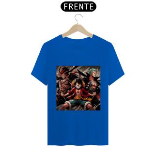 Nome do produto T-Shirt Luffy, Zoro e Shanks (One Piece)