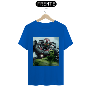 Nome do produto T-Shirt Hulk e Homem de Ferro (Hulkbuster)