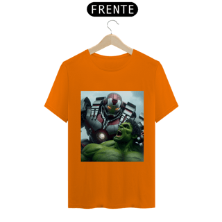 Nome do produto T-Shirt Hulk e Homem de Ferro (Hulkbuster)