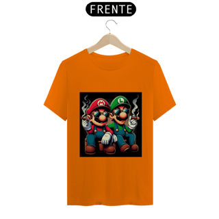 Nome do produto T-Shirt Mario e Luigi Smoker