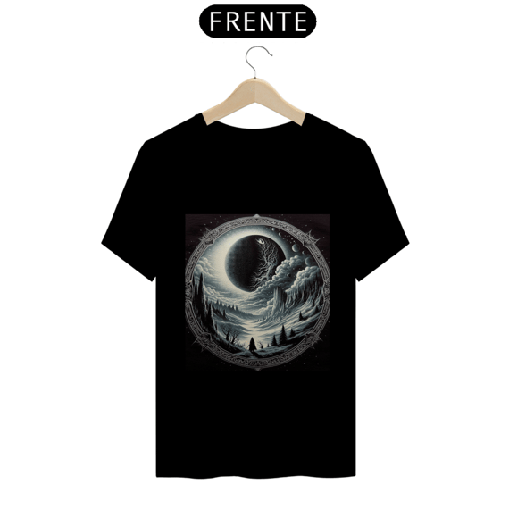T-Shirt Eclipse na Floresta