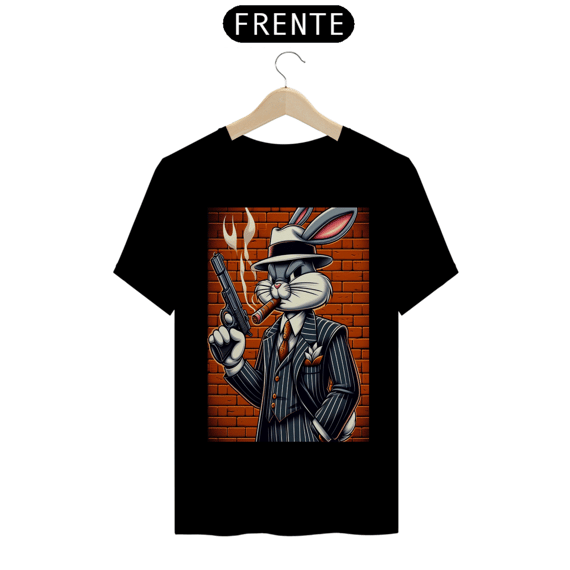 T-Shirt Pernalonga Gangster