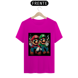 Nome do produto T-Shirt Mario e Luigi Smoker