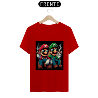 Nome do produto T-Shirt Mario e Luigi Smoker