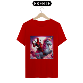 Nome do produto T-Shirt Deadpool Unicórnio