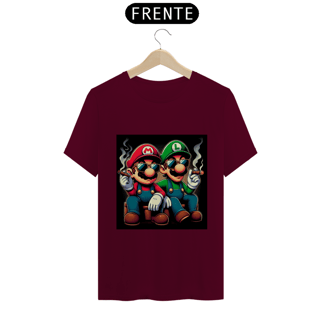 Nome do produto T-Shirt Mario e Luigi Smoker