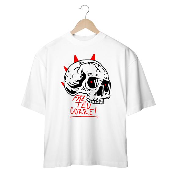 Camiseta Oversized - Faz teu corre