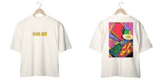 Nome do produto Camiseta Oversized - Breakfast