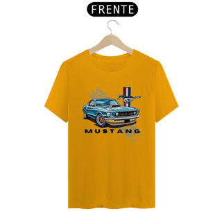 Nome do produto Camiseta Mustang  Desenho Tributo – Ícone que Marcou Gerações - Unissex