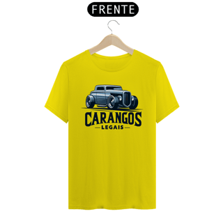 Nome do produto Camiseta Quality Carangos Legais Hot Rods - Unissex