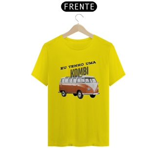 Nome do produto Camiseta Quality Vintage Eu tenho Uma Kombi - Unissex