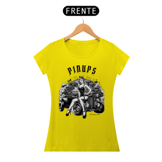 Nome do produto Camiseta Quality  Baby Look Feminina - Pinup Theme