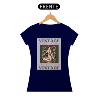 Nome do produto Camiseta Quality Feminina Baby Long - Pinup Vintage
