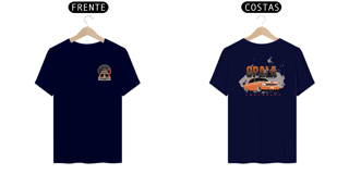 Nome do produto Camiseta Quality Opala SS Orange - Frente e Costas - Unissex
