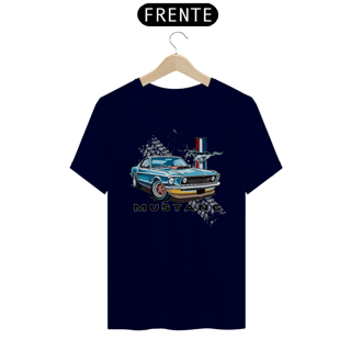 Nome do produto Camiseta Mustang  Desenho Tributo – Ícone que Marcou Gerações - Unissex