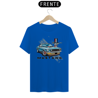 Nome do produto Camiseta Mustang  Desenho Tributo – Ícone que Marcou Gerações - Unissex