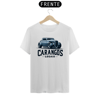 Nome do produto Camiseta Quality Carangos Legais Hot Rods - Unissex