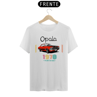 Nome do produto Camiseta Quality Opala 1978 Vintage - Estampa Frontal -Unissex