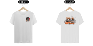 Nome do produto Camiseta Quality Opala SS Orange - Frente e Costas - Unissex
