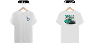 Nome do produto Camiseta Quality Opala SS Green - Frente e Costas - Unissex