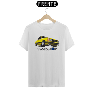 Nome do produto Camiseta Quality Opala SS Amarelo 1980 - Estampa Frontal - Unissex