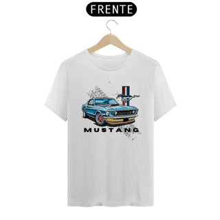 Nome do produto Camiseta Mustang  Desenho Tributo – Ícone que Marcou Gerações - Unissex