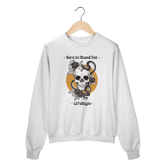 Nome do produto Moletom Prime Liso Kustom Kulture – Born to Stand Out -Unissex