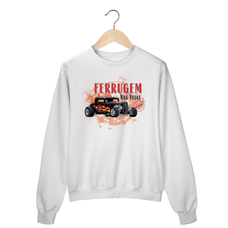 Nome do produto Moletom Prime Hot Rod “Ferrugem nas Veias” Unissex – Contaminado Pelo Estilo