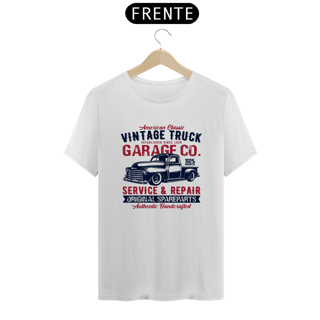 Nome do produto Camiseta Quality Vintage Service – Pickup Boca de Sapo Unissex