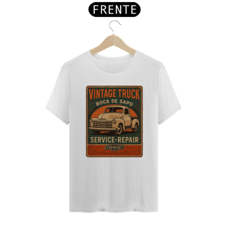 Nome do produto Camiseta Quality Vintage Truck Service – Boca de Sapo - Unissex