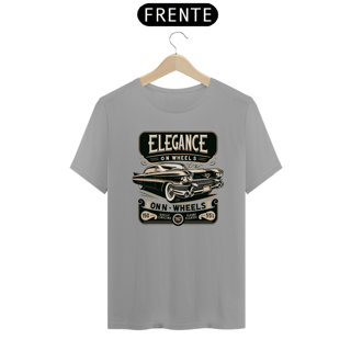 Nome do produto Camiseta Quality Elegance On Wheels Cadillac - Unissex