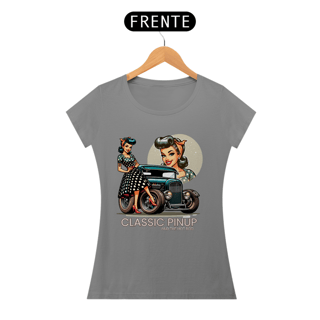 Nome do produto Camiseta Quality Baby Look Feminina - Classic Pinup