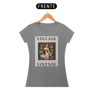 Nome do produto Camiseta Quality Feminina Baby Long - Pinup Vintage
