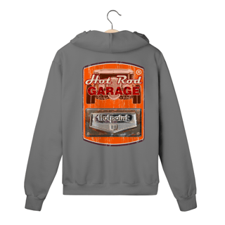 Nome do produto Moletom Prime Canguru Hotpoint Garage - Unissex - A Paixão por Rat Rods