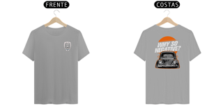 Nome do produto Camiseta Why So Negative Fusca - Unissex