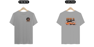 Nome do produto Camiseta Quality Opala SS Orange - Frente e Costas - Unissex