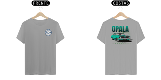 Nome do produto Camiseta Quality Opala SS Green - Frente e Costas - Unissex