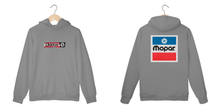 Nome do produto Moletom Prime Canguru Dodge Vintage – Mopar Dodge Edition - Unissex