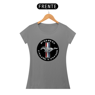 Nome do produto Camiseta Quality Baby Look – Ford Mustang - Liberdade em Movimento