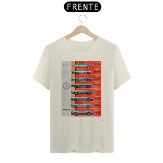 Nome do produto Camiseta Premium  Evolução Mercedes-Benz Conversíveis - Unissex