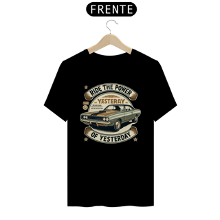 Nome do produto Camiseta Quality Muscle Car - Ride The Power - Unissex