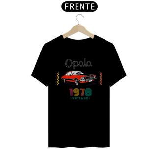 Nome do produto Camiseta Quality Opala 1978 Vintage - Estampa Frontal -Unissex