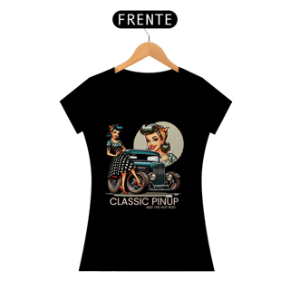 Nome do produto Camiseta Quality Baby Look Feminina - Classic Pinup