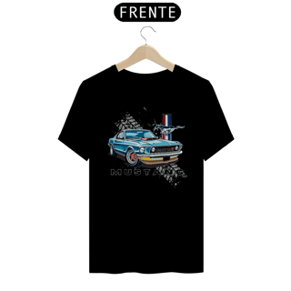 Nome do produto Camiseta Mustang  Desenho Tributo – Ícone que Marcou Gerações - Unissex