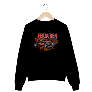 Nome do produto Moletom Prime Hot Rod “Ferrugem nas Veias” Unissex – Contaminado Pelo Estilo